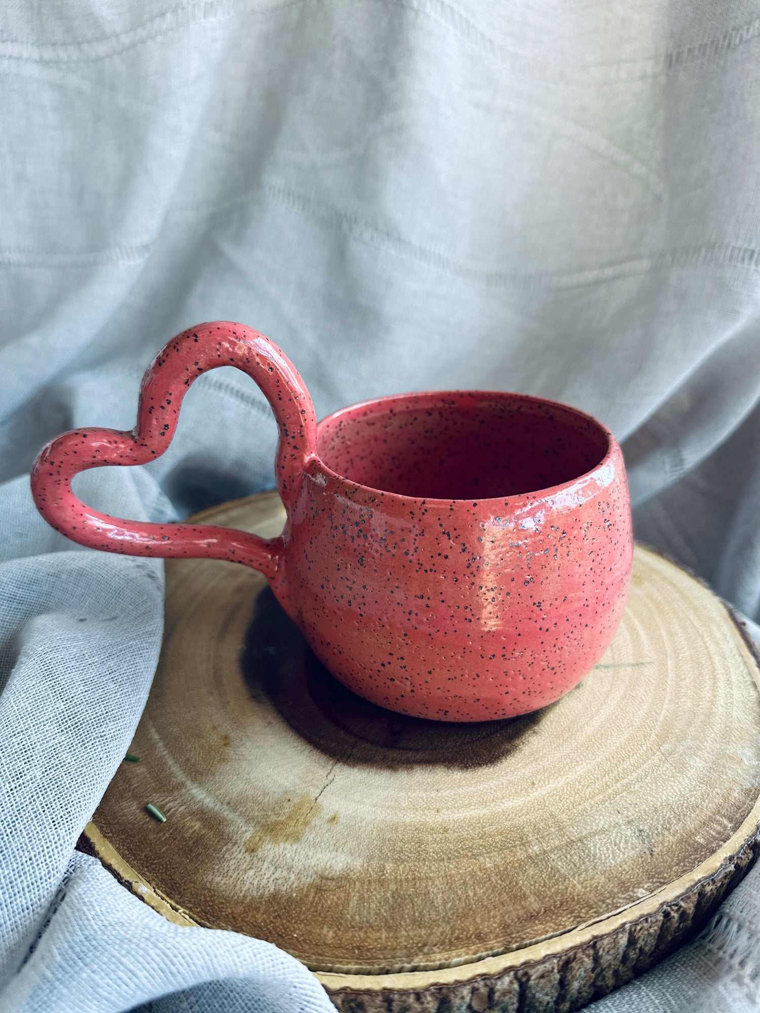 Heart Handle Mug B