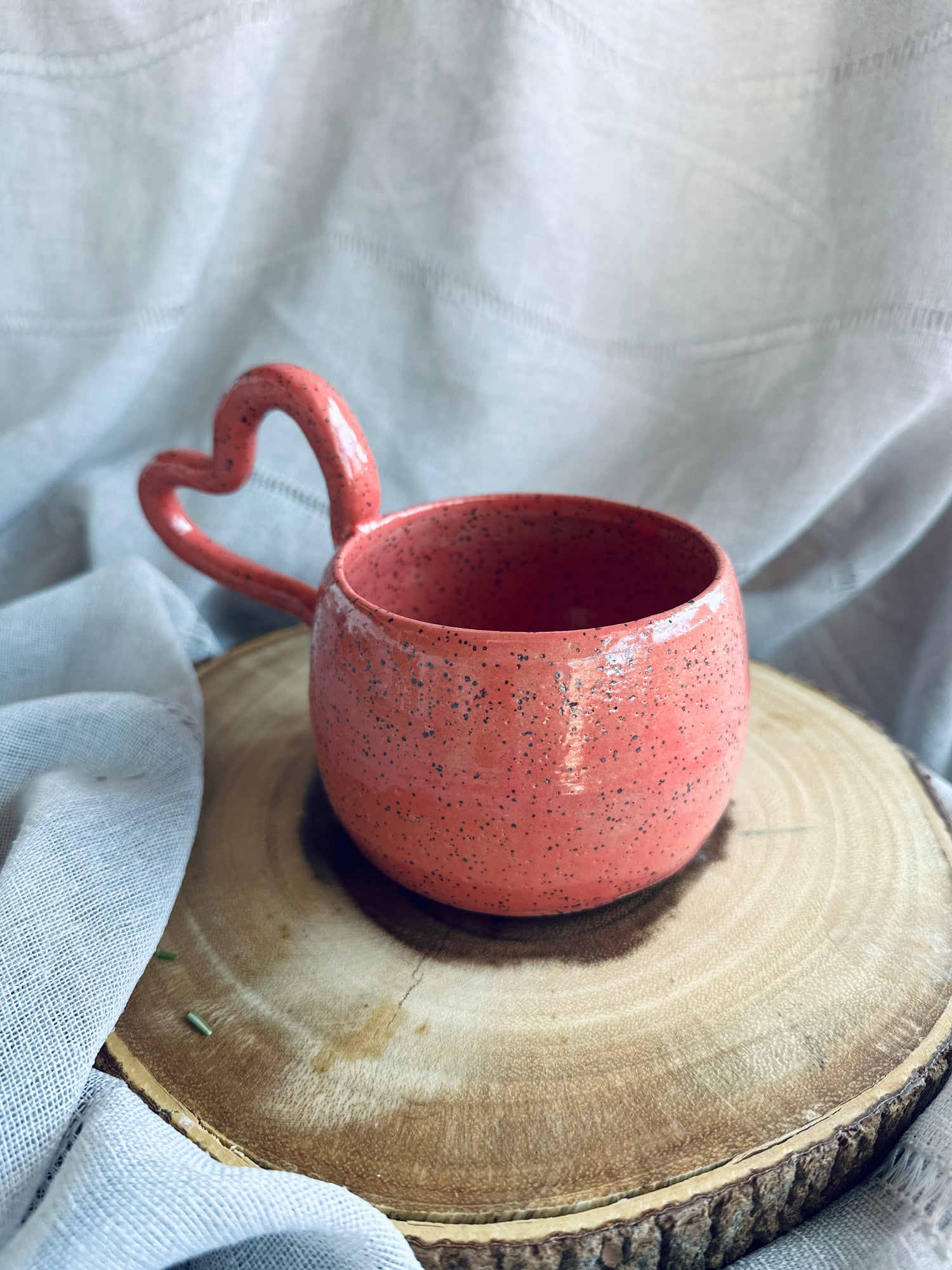 Heart Handle Mug B