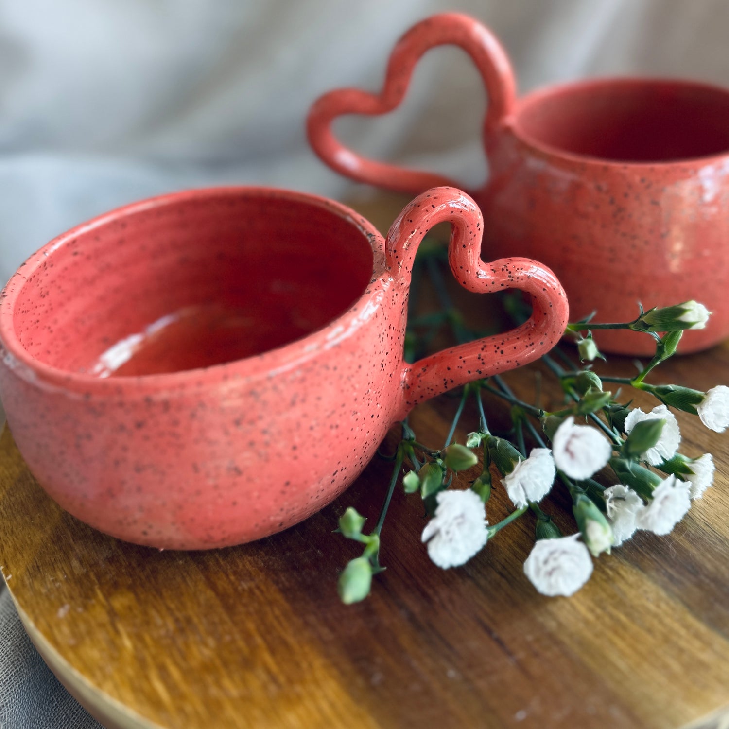 Heart Handle Mug A