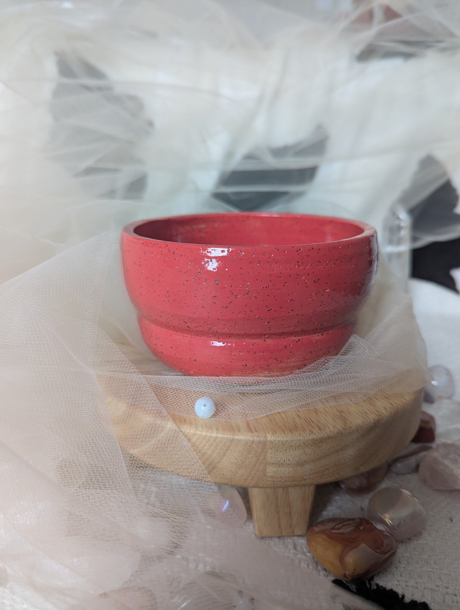 Cherry Sky Matcha Bowl